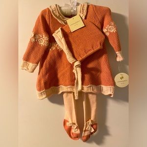 NWT Cynthia Rowley Baby Girl Dress Set